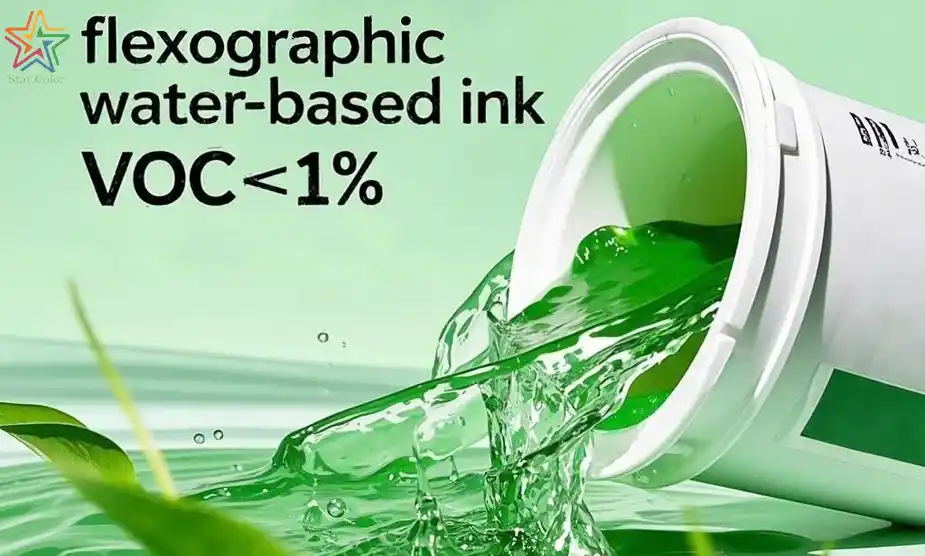 Starcolor flexo water-based ink