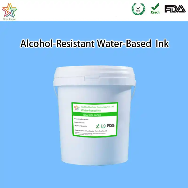 Alcohol-Resistant Water-Based Ink