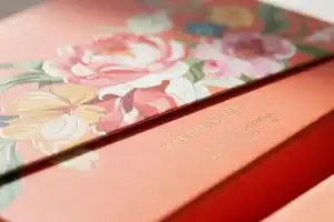 Case: UV varnish printing cardboard box