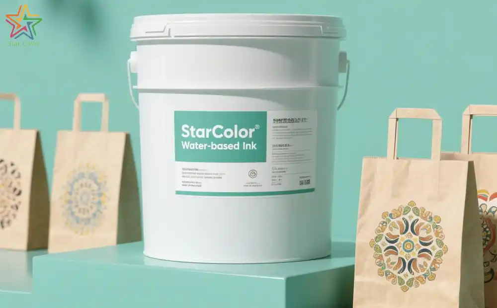 flexographic water-based ink printing paper bag