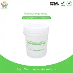 Water-Based Ink for Non-Woven Fabrics