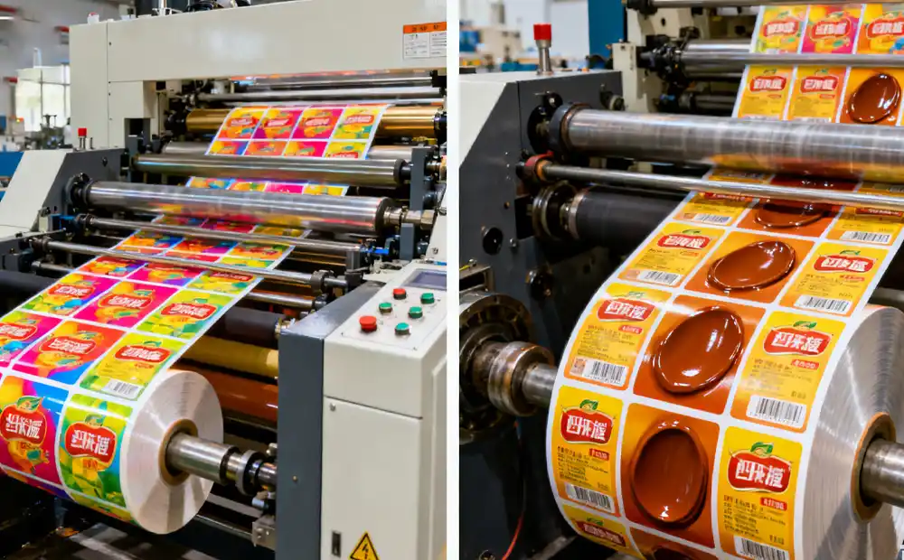 flexographic printing vs gravure printing