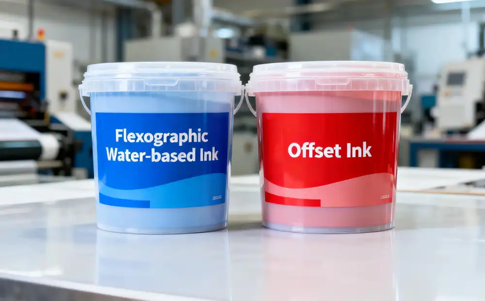 Flexo ink VS. Offset Ink