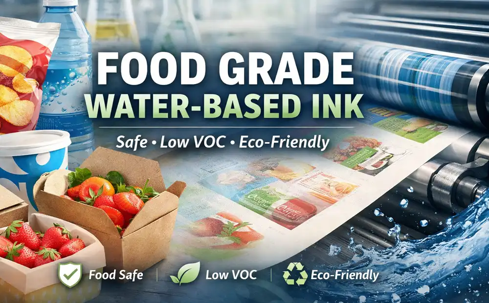 What is food grade water-based ink