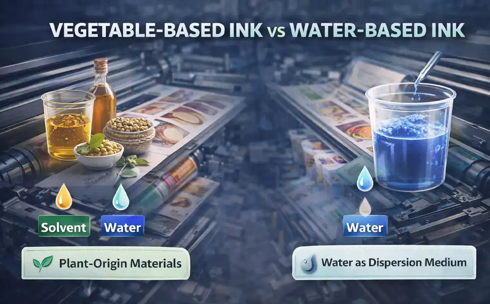 Vegetable-Based Ink vs Water-Based Ink: Key Differences Explained