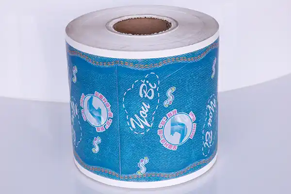 BOPP film printed with water-based ink