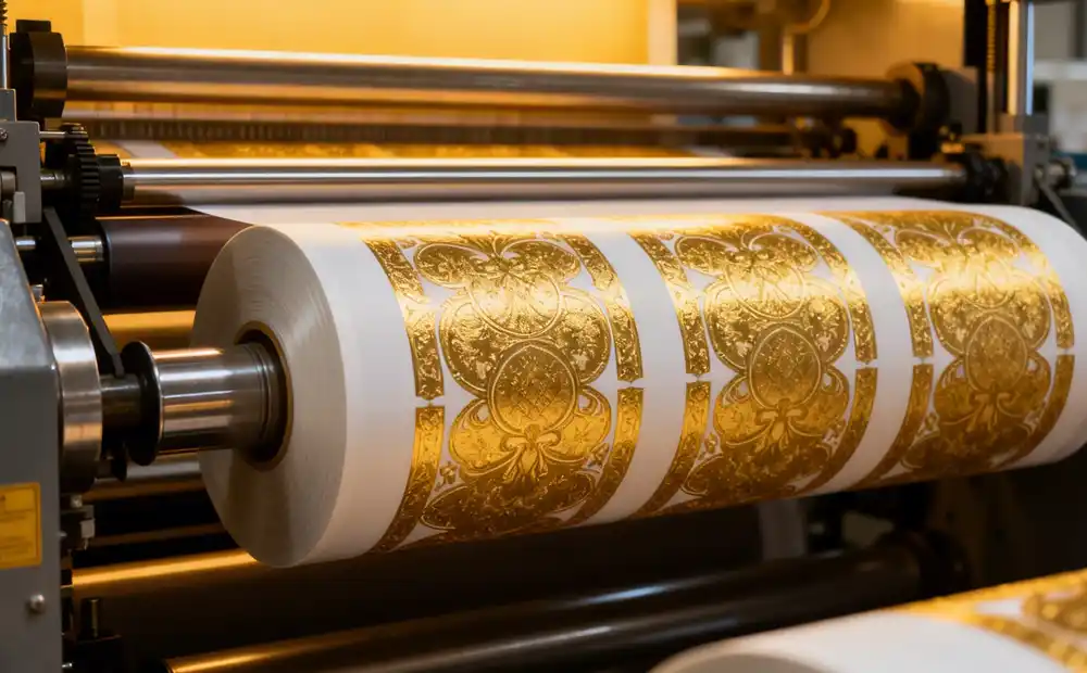 Technical Challenges of Printing Gold with Water-Based Gravure Ink