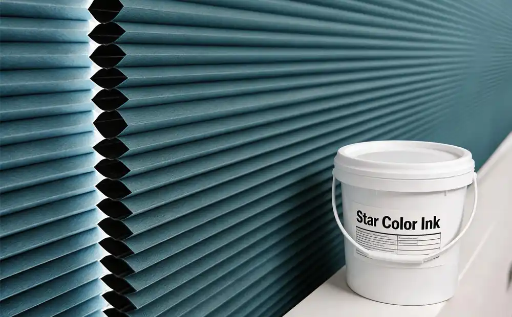 Case Study: Water-Based Flexo Ink for Honeycomb Blinds (UV & Heat Resistant)