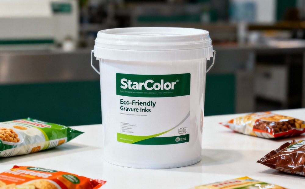 Plastic film Water-based gravure printing ink features advantages